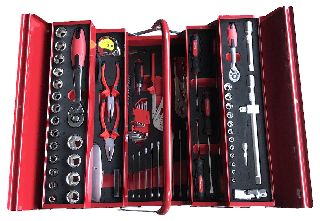 Tool Set W/3-Drawer Tool Chest 86PCS