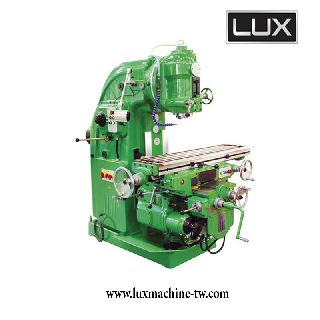 Universal knee type milling machine driven by ball screw LUX-X5032A